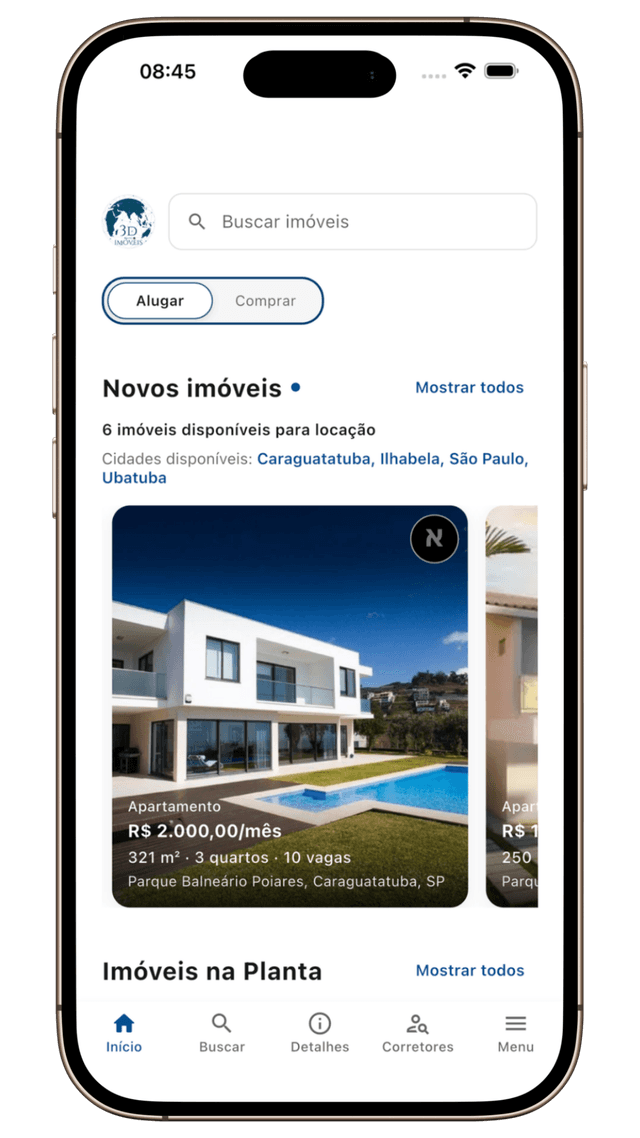 3D Brasil Imóveis - app 1